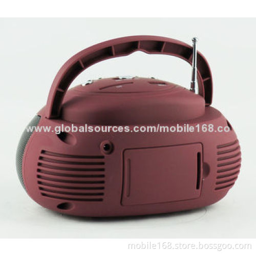 Wireless portable stereo mini Hi-Fi Bluetooth speaker, Jam-box style, outdoor sub-woofer loudspeaker